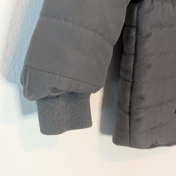 Copper Key Gray Zip Up Toddler Fuzzy Lined Collar Puffer Coat Size 2T/3T - Picture 3 of 9